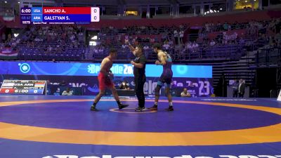 67 kg 1/4 Final - Alejandro Sancho, United States vs Slavik Galstyan, Armenia