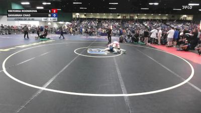 138 lbs Consi Of 32 #2 - Viktoriia Rodnikova, IL vs Savannah Chao, GA