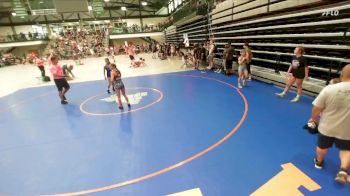 87-97 lbs Quarterfinal - Peyton Eklund, HWA vs Lesly De La Cruz, Irish Wrestling Club