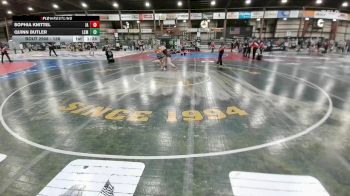 138 lbs 1st Place Match - Sophia Knittel, Ipswich Area vs Quinn Butler, Lemmon