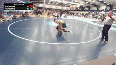 141 lbs Champ. Round 2 - Jaden Friel, Brockport vs Neil Sharma, McDaniel