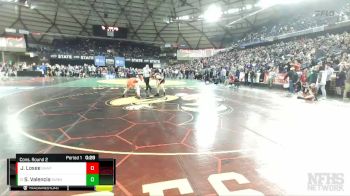4A 113 lbs Cons. Round 2 - Samuel Valencia, Sunnyside vs Jackson Losee, Graham-Kapowsin