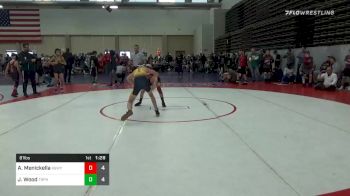 81 lbs Prelims - Aaron Menickella, Kingsway MS vs Joseph Wood, Triumph Blue MS