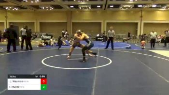 Match - Jimmy Wayman, Mohave Greens vs Trent Munoz, Peterson Grapplers