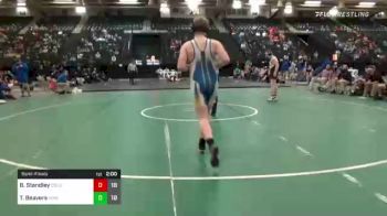 170 lbs Semifinal - Blayze Standley, Columbus vs Trevor Beavers, Wahoo High School