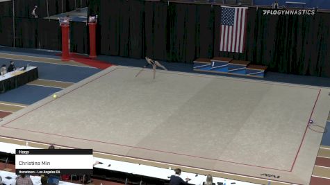 Christina Min - Hoop - 2021 Rhythmic Elite Qualifier