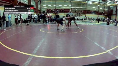 165 lbs Cons. Round 5 - Augustus Smith, Central Arkansas Christian vs Royce Lopez, Warren Township