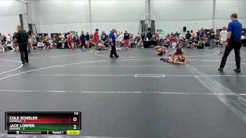 113 lbs Semis (4 Team) - Cole Schisler, D3Primus vs JACK LORPER, RedNose