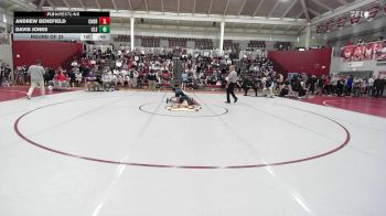 132 lbs Round Of 32 - Andrew Benefield, Christian Brothers vs Davis Jones, Charlotte Latin