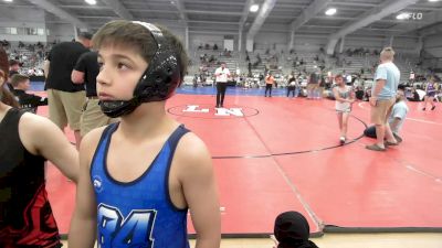 70 lbs Rr Rnd 3 - Julie Fleming, The Shop 814 vs Owen Treung, 84 Athletes