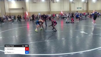 150 lbs Quarterfinal - Leandre Campbell, Lake Gibson vs Frankie Florio, ATT / Mocco Wrestling