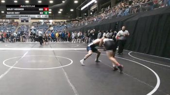 157 lbs Champ. Round 1 - Wiley Hegwer, Morningside (Iowa) vs Hayze Ivey, Central Oklahoma