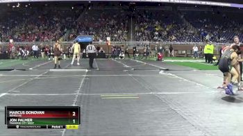 D1-138 lbs Cons. Round 2 - Jon Palmer, Traverse City West vs Marcus Donovan, Romeo HS