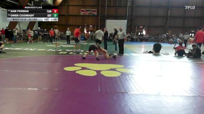85 lbs Rr Rnd 3 - Sam Forman, Team Tugman vs Owen Coonradt, Grit Mat Club