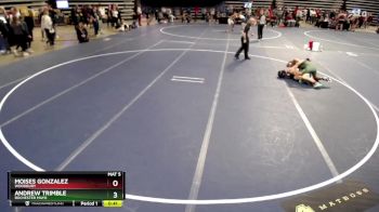 133 Championship Bracket Cons. Round 5 - Andrew Trimble, Rochester Mayo vs Moises Gonzalez, Woodbury