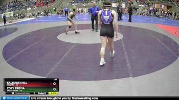 137 lbs Round 3 (4 Team) - Bailey Chafin, Sweet Home vs Abcde Murphy Jones, McNary