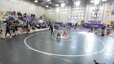 100 lbs Round 2 (8 Team) - GO S, AAWC vs Chase Lawson (BWC), Middle Tennessee Free Agents