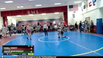 145 lbs Champ. Round 2 - McKell Merritt, Star Valley vs Keshon Bearcomesout, Lander Valley