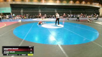 106 lbs Champ. Round 1 - Ryder Walsh, Oakmont vs Kingston Cruzat, Folsom