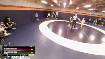 79-81 lbs Round 2 - Gracie Nichols, Defiant vs Thomas McCoy, Sanderson Wrestling Academy