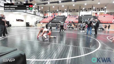 106 lbs Rr Rnd 5 - Grady Langham, Honey Badgers Wrestling Club vs Wyatt Fritts, Tahlequah Wrestling Club