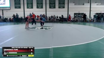 109-111 lbs Round 2 - Francesca Yurs, ISI vs Ella Anderson, RWC