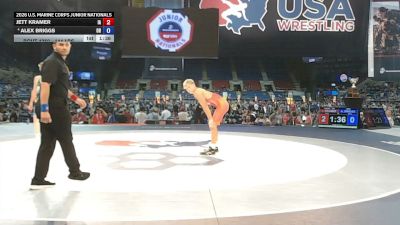 144 lbs Champ. Rd Of 32 - Jett Kramer, Iowa vs Alex Briggs, Ohio