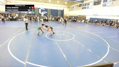 132 lbs Cons. Round 4 - Sola Akimoto, North Torrance vs Chris Torres, Brea Olinda High School