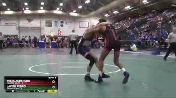 113 lbs Finals (8 Team) - Miles Anderson, Millard South vs Javier Pedro, Grand Island