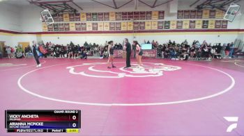 145 lbs Champ. Round 2 - Arianna McPicke, Skyline College vs Vicky Ancheta, Palomar
