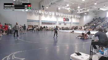 126 lbs Semis & 3rd Wb (16 Team) - Sutton White, Carrollton vs Jeremiah Toe, Archer