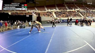 165-D1 Champ. Round 1 - Devota Ndayishimiye, Copper Canyon vs Sophia Moreno, Canyon Del Oro High School