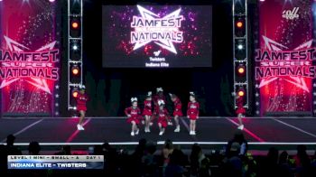 Indiana Elite - Twisters [2026 L1 Mini - Small - A DAY 1] 2026 JAMfest Cheer Super Nationals