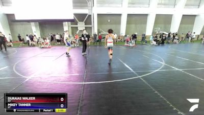 130 lbs Cons. Round 2 - Duraias Walker, NV vs Mikey Tanner, UT