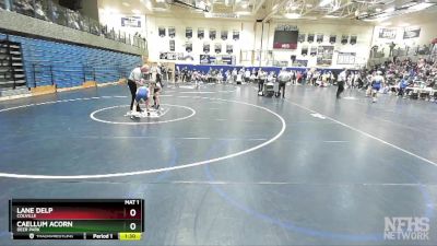 75 lbs Quarterfinal - Caellum Acorn, Deer Park vs Lane Delp, Colville