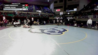 165 lbs Quarterfinal - Jared Langworthy, South Aiken vs Gabriel Fulton, Bluffton