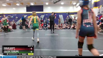 75 lbs Round 4 (6 Team) - Colton Yohrling, Summerville Takedown vs Avalie Gantt, Gaston Grizzles