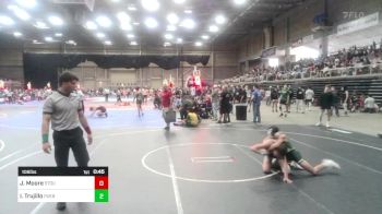 106 lbs Consolation - James Moore, Stout Wr Acd vs Israel Trujillo, Pueblo County WC