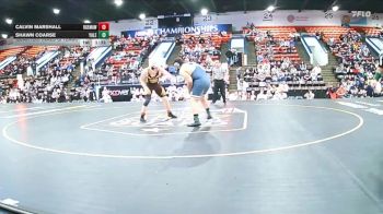 285 lbs Quarterfinals (8 Team) - Shawn Coarse, Yale vs Calvin Marshall, Ogemaw Heights