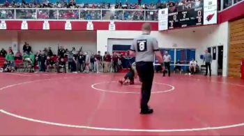 132 lbs Champ. Round 1 - Jordan Watkins, Michigan City vs Michael Ortega, Portage