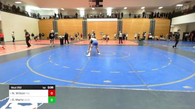 138 lbs Consolation - Nathan Wilson, The Storm Wrestling Center vs Owen Martz, Georgia