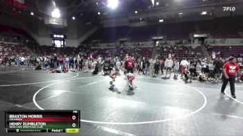 74 lbs Cons. Semi - Braxton Morris, Colorado vs Henry Dumbleton, Bear Cave Wrestling Club