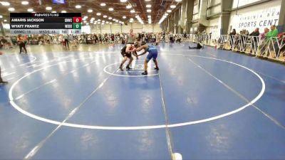 160 lbs Round 5 (3pm Friday) - Wyatt Frantz, Westshore D.S. vs Amaris Jackson, Great Neck W.C