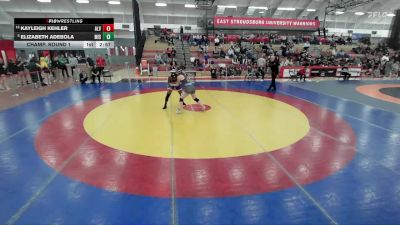 160 lbs Champ. Round 1 - Elizabeth Adebola, Misericordia vs Kayleigh Kehler, Alvernia