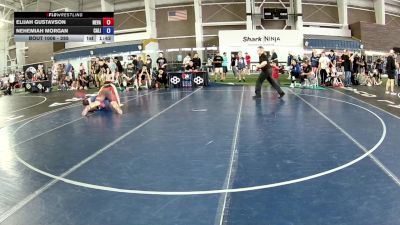 285 lbs Quarters - Elijah Gustavson, Nevada vs Nehemiah Morgan, California