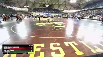 2A 120 lbs Cons. Round 2 - Brendan McBride, White River vs Jack O`Hara, Lakewood