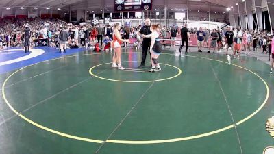 190 lbs 3rd Place Match - Bella Huston, Michigan vs Claira Gramlin, Wright Way Wrestling