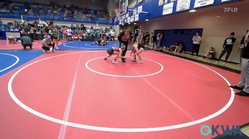 110 lbs Quarterfinal - Emily Beckley, Team Tulsa Wrestling Club vs Addison Morse, F-5 Grappling