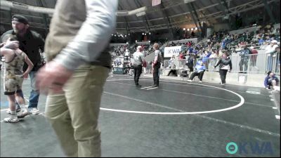 80 lbs Round Of 32 - Kingdyn Carter, Choctaw Ironman Youth Wrestling vs Adler Lippoldt, Newcastle Youth Wrestling
