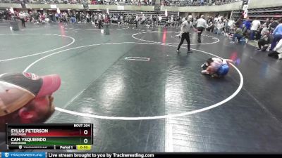 65 lbs 3rd Place Match - Sylus Peterson, Wisconsin vs Cam Ysquierdo, Wisconsin